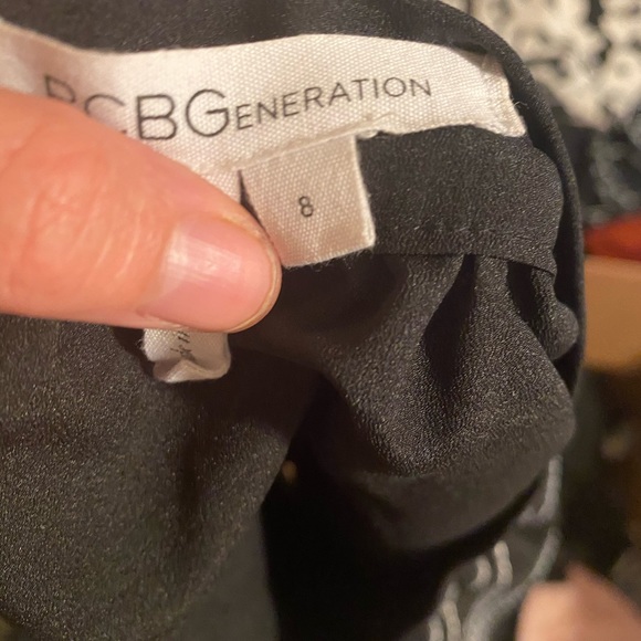 Bcbgeneration black and white striped shorts - Picture 4 of 4